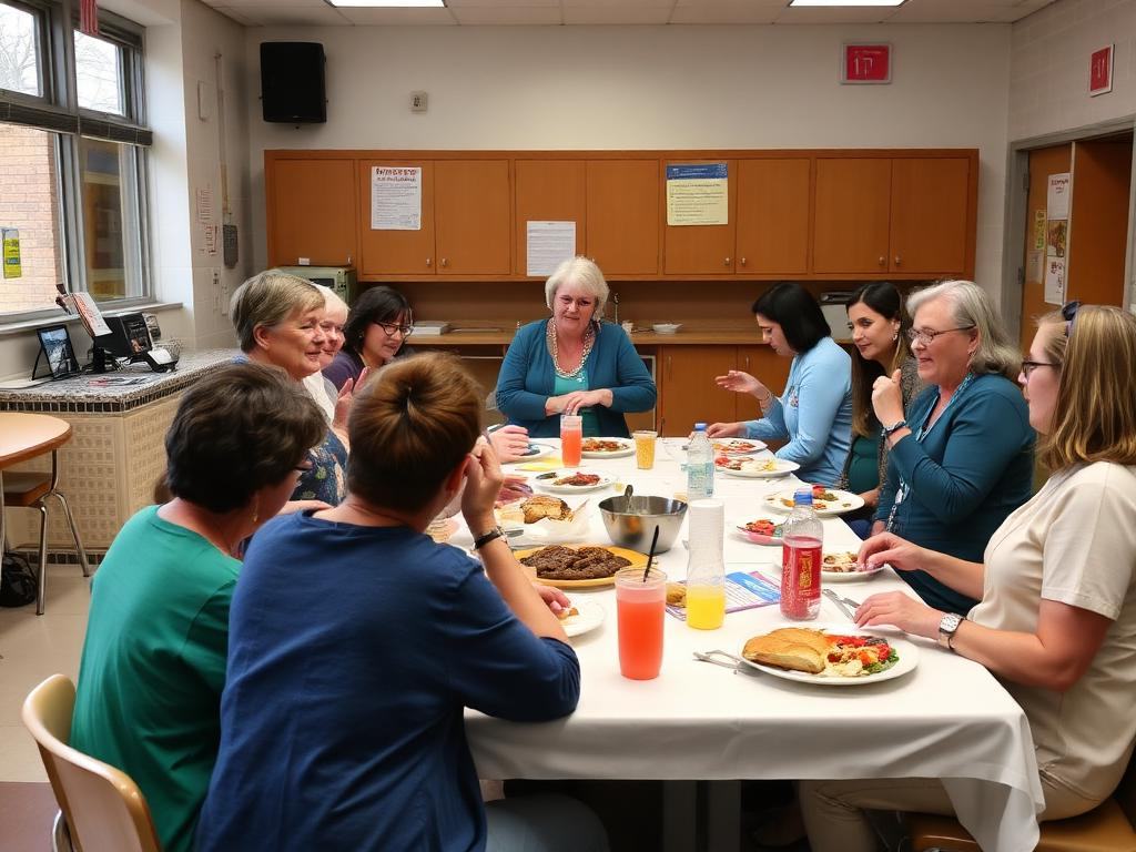 Teacher appreciation lunch